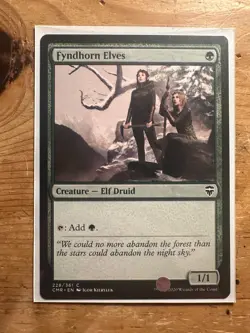 Fyndhorn Elves Commander Legends Regular MTG NM - Image 1