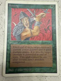 Berserk - Unlimited Edition - MP- Magic the Gathering - MTG - Image 1