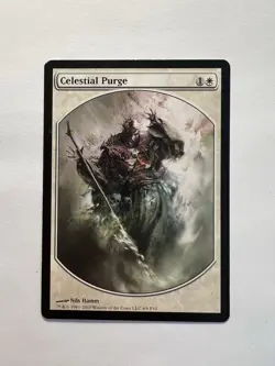 Celestial Purge - FULL ART PROMO - MTG Magic Player Rewards 2010 - LP - Image 1