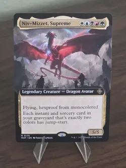 MTG Niv-Mizzet, Supreme (Extended Art) March of the Machine: The Aftermath Reg - Image 1