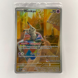 SEALED MIMIKYU SVP 075 POKEMON CENTER BLACK STAR PROMO SCARLET & VIOLET POKEMON - Image 1