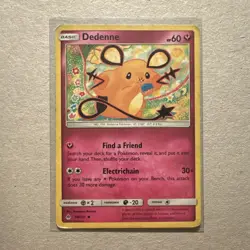 Pokemon Dedenne 88/131 SM-Forbidden Light Uncommon Regular 60 HP Basic - Image 1