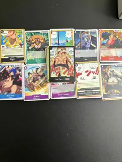 One Piece 1000 Card Bulk Mix (English C/UC/R/L) with White Beard Don!! card. - Image 3
