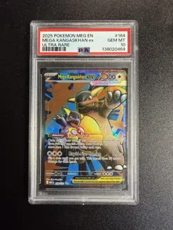 Pokemon TCG Mega Kangaskhan EX 164 /132- SIR- Mega Evolutions 2025 - PSA 10 - Image 1