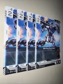 GD01-077 Strike Gundam X4 Playset Gundam Card Game TCG CCG English - Image 2