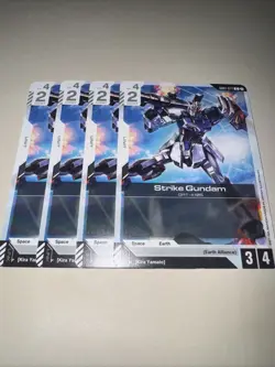 GD01-077 Strike Gundam X4 Playset Gundam Card Game TCG CCG English - Image 4