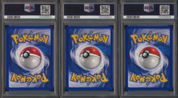 3 Card Rocket Lot 2000 Pokemon Dark Evil Slowbro Hypno Weezing all PSA 9 Mint - Image 4
