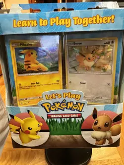 Pokemon Sun & Moon Let's Play Pokemon Pikachu & Eevee Decks Sealed TCG - Image 1
