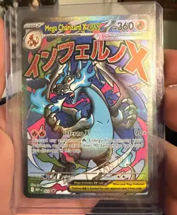 Mega Charizard X EX - MEP 023 - Promo Card from UPC - Pokemon TCG NM - Image 1