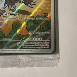 Pokemon TCG Perfect Order Tyrant MEP70 Pokemon Center Stamped Promo | Sealed - Image 5