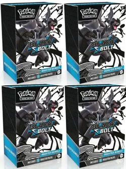 4x Pokemon TCG Scarlet & Violet Black Bolt Booster Bundle – Brand New / Sealed - Image 1