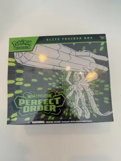 Pokemon TCG Mega Evolution Perfect Order Elite Trainer Box ETB Sealed NEW 🔥 - Image 1