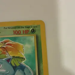 Pokemon Venusaur Base Set 2 Holo Rare 18/130 Wizards Stage 2 100 HP 2000 READ - Image 4