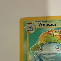 Pokemon Venusaur Base Set 2 Holo Rare 18/130 Wizards Stage 2 100 HP 2000 READ - Image 5