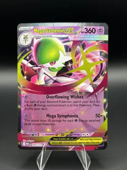 Mega Gardevoir Ex 60/132 Pokemon TCG Mega Evolution Double Rare Holo NM - Image 1