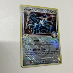 Pokemon Dialga G 007/127 League Promo Reverse Holo Crosshatch Pokeball NM - Image 1