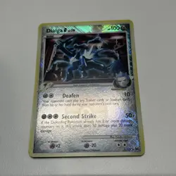 Pokemon Dialga G 007/127 League Promo Reverse Holo Crosshatch Pokeball NM - Image 2