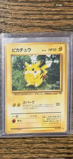 Nintendo Pokemon Pikachu Jungle Regular Common 1996 Japanese HP50 No.025 - Image 1