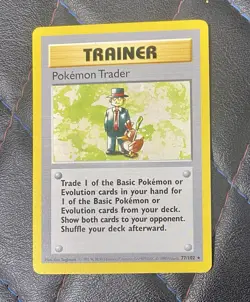 Pokemon Trader 077/102 Base Set (Shadowless) Regular - Image 1