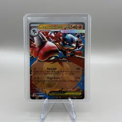 Mega Lucario ex 077/132 - Pokemon Mega Evolution Double Rare Holo Foil NM - Image 1