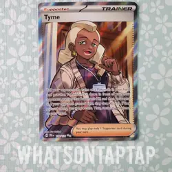 Pokemon Card Tyme 143/131 Secret Rare Scarlet Violet Prismatic Evolutions LP - Image 1