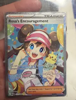 Rosa’s Encouragement SIR 123/088 Pokemon TCG: Mega Evolution Perfect Order - Image 1