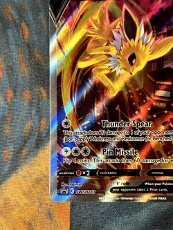 Pokemon TCG - Jolteon V SWSH 183 Sword and Shield Promos Alt Art NM - Image 5