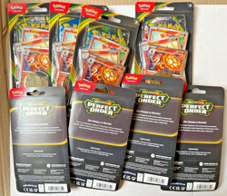 Lot 8x Pokemon Perfect Order Cinderace Premium Checklane Blister Sealed English - Image 2