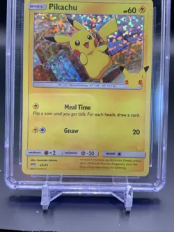 2021 Pokemon McDonald's Collection #25 Pikachu Confetti Holo CGC 9 MINT - Image 3