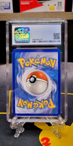 Pokemon TCG 9 CGC Charmander 2021 McDonald's Collection 9/25 Confetti Holo - Image 3