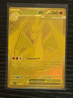 Mega Charizard X Ex Pokemon TCG Phantasmal Flames Mega Hyper Rare Holo EX - Image 1