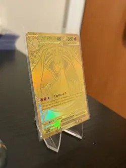 Mega Charizard X Ex Pokemon TCG Phantasmal Flames Mega Hyper Rare Holo EX - Image 3