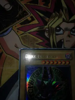 Dark Magician lob-e003 Unltd Ed (MP/HP) Ultra Rare Yu-Gi-Oh! - Image 5