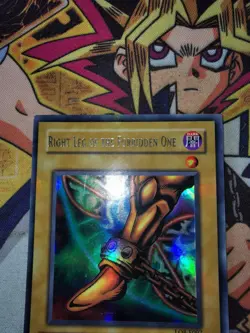 Right Leg of the Forbidden One lob-e097 Unltd Ed (MP/HP) Ultra Rare Yu-Gi-Oh! - Image 2