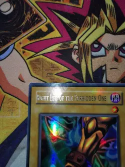 Right Leg of the Forbidden One lob-e097 Unltd Ed (MP/HP) Ultra Rare Yu-Gi-Oh! - Image 4