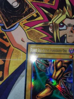 Right Leg of the Forbidden One lob-e097 Unltd Ed (MP/HP) Ultra Rare Yu-Gi-Oh! - Image 5