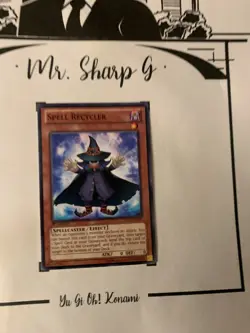 SPELL RECYCLER - 1st EDITION JOTL-EN004 ENGLISH Yu-Gi-Oh! CARD GAME TCG ORIGINAL - Image 2