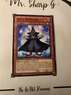 SPELL RECYCLER - 1st EDITION JOTL-EN004 ENGLISH Yu-Gi-Oh! CARD GAME TCG ORIGINAL - Image 4