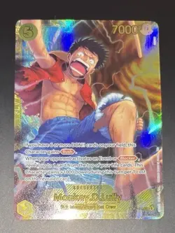 ONE PIECE ENGLISH Monkey D. Luffy OP15-119 SEC Adventure on KAMI's Island OP15 - Image 1