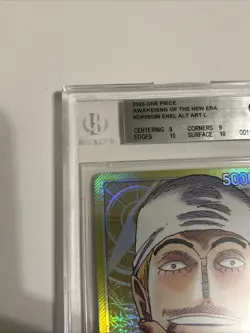 One Piece Awakening Of The New Era OP05-098 Alt Art Enel BGS 9 Mint Leader - Image 2