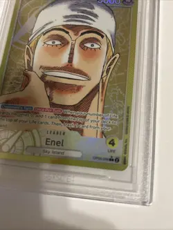 One Piece Awakening Of The New Era OP05-098 Alt Art Enel BGS 9 Mint Leader - Image 5