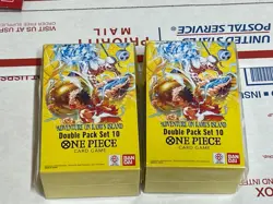 One Piece TCG Bundle OP15 Double Pack DP-10 EB03 One Piece Heroines Booster x8 - Image 2