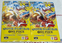One Piece TCG Bundle OP15 Double Pack DP-10 EB03 One Piece Heroines Booster x8 - Image 4