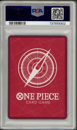 2025 One Piece English Shanks PSA Magazine Exclusive PSA 10 - Image 2