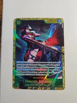 Dracule Mihawk OP14-119 SEC The Azure Sea’s Seven One Piece NM - Image 1