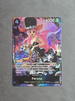 Perona (SR*) EB03-045 Alt Art One Piece TCG Extra Booster: Heroines Edition NM - Image 1