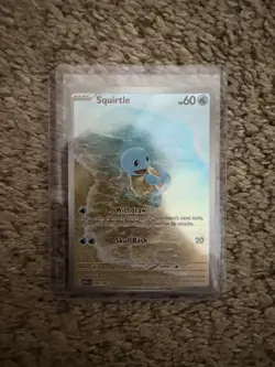 Pokemon Squirtle Holo Card TCG SV Scarlet & Violet 151 Series 170/165 - Image 1