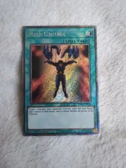 RA02-EN046 Mind Control : Platinum Secret Rare Card : 1st Edition : YuGiOh - Image 1