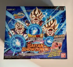 Saiyan Showdown B15 Booster Box Dragon Ball Super Card Game Factory Sealed - Image 1