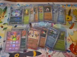 English Pokemon TCG Black Bolt White Flare Masterball Reverse Holo 14 Card Lot - Image 1
